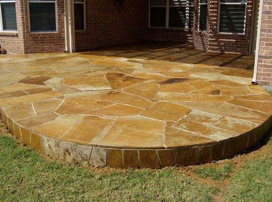 Patio Stonework - Denton, Texas